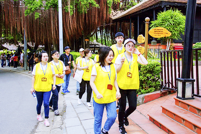 Tourists in Nha Trang in July, 2020