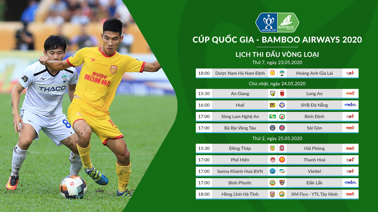 Bamboo Airways National Cup 2020: Competition of four big names
