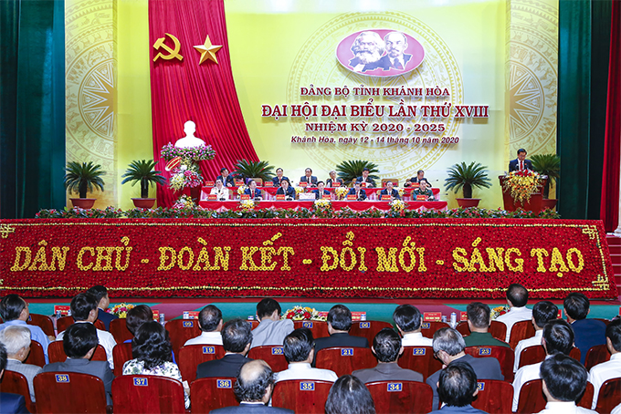 Preparatory session of 18th Khanh Hoa Communist Party Congress gets underway