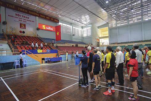 Over 80 players join Khanh Hoa's sports festival for the elderly