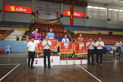 Winners in women’s doubles