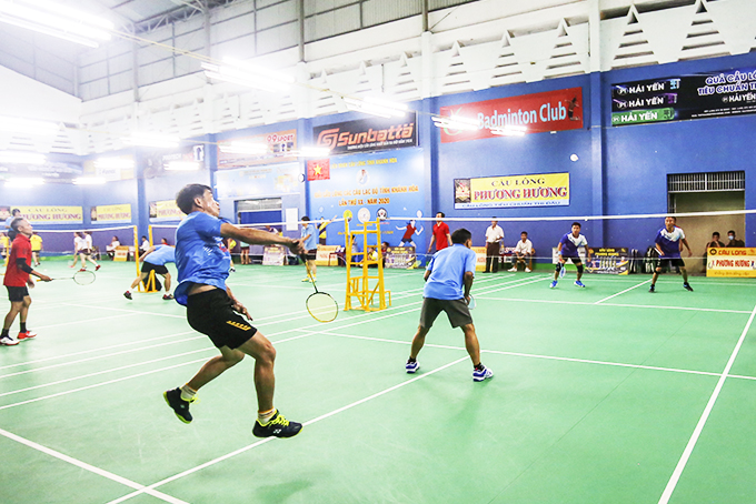 Badminton movement showing noticeable signs of development