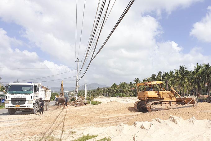 Dam Mon Road work accelerated