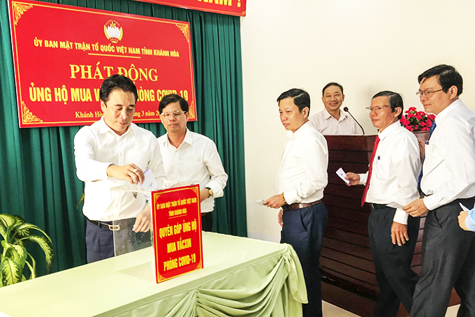 Joining hands to support purchase of Covid-19 vaccines