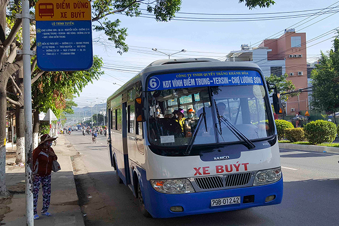 Nha Trang City public buses ceased