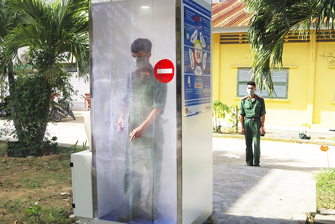 Several Covid-19 prevention devices invented