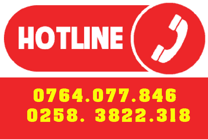 Call 0764.077.846 or 0258. 3822.318 for assistance amid Covid-19 pandemic