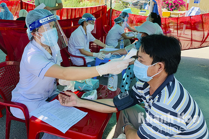 Pre-vaccination screening 