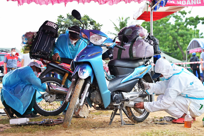 Free vehicle maintenance and repair for safe journeys back home