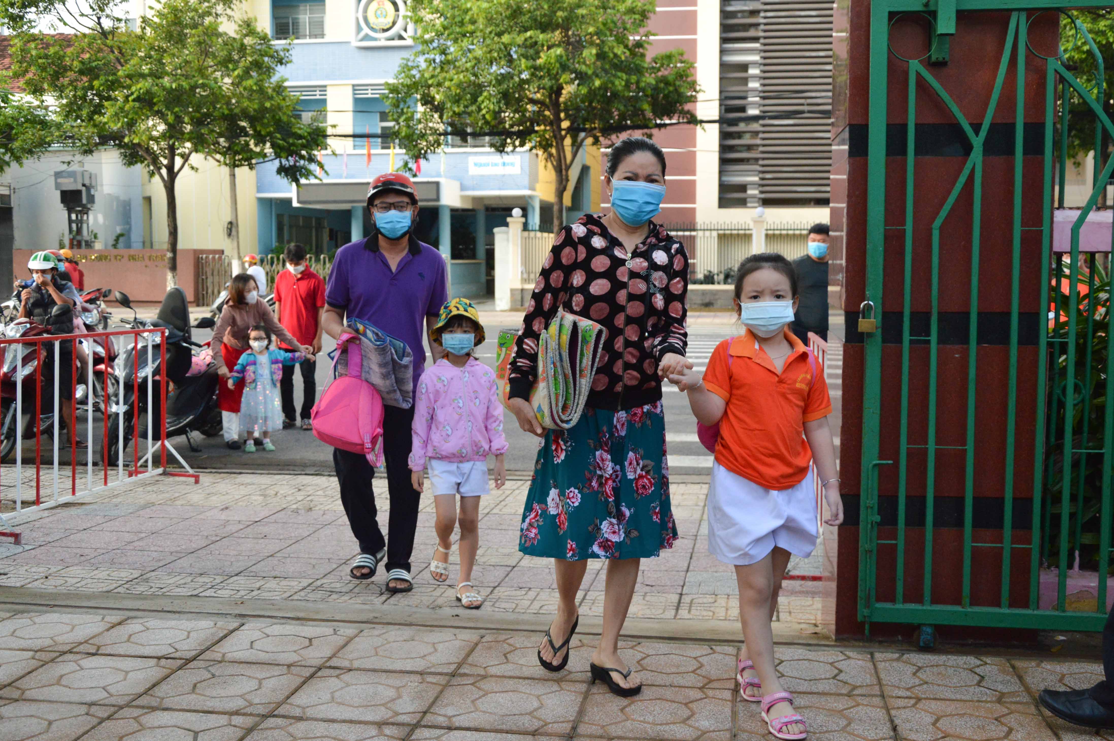 Preschoolers at Huong Sen Preschool, Nha Trang 