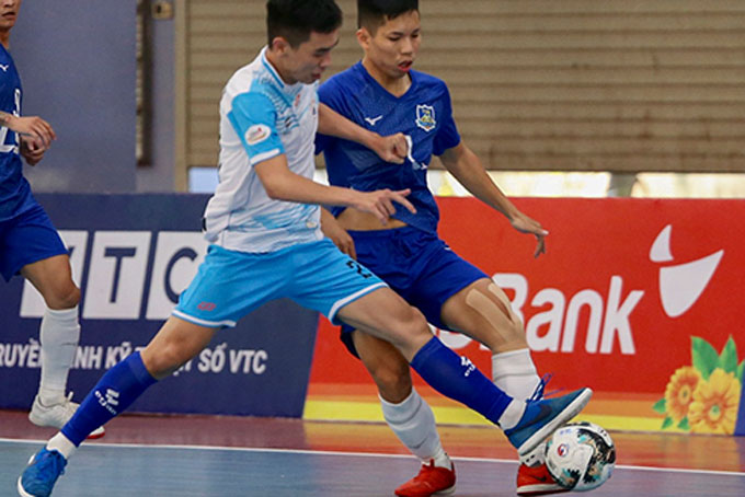 Sanvinest Khanh Hoa get one point in HDBank National Futsal Championship round 15