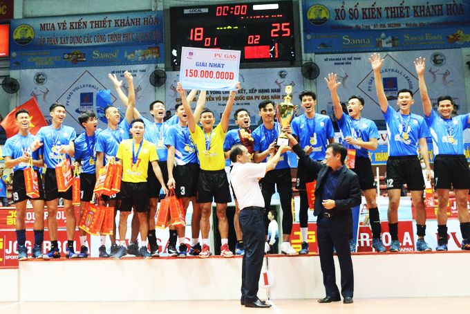 Sanest Khanh Hoa win 2020 tournament (Photo: Nhat Quang)