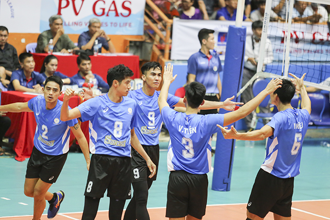 Sanest Khanh Hoa volleyball team stretch run of unbeaten matches