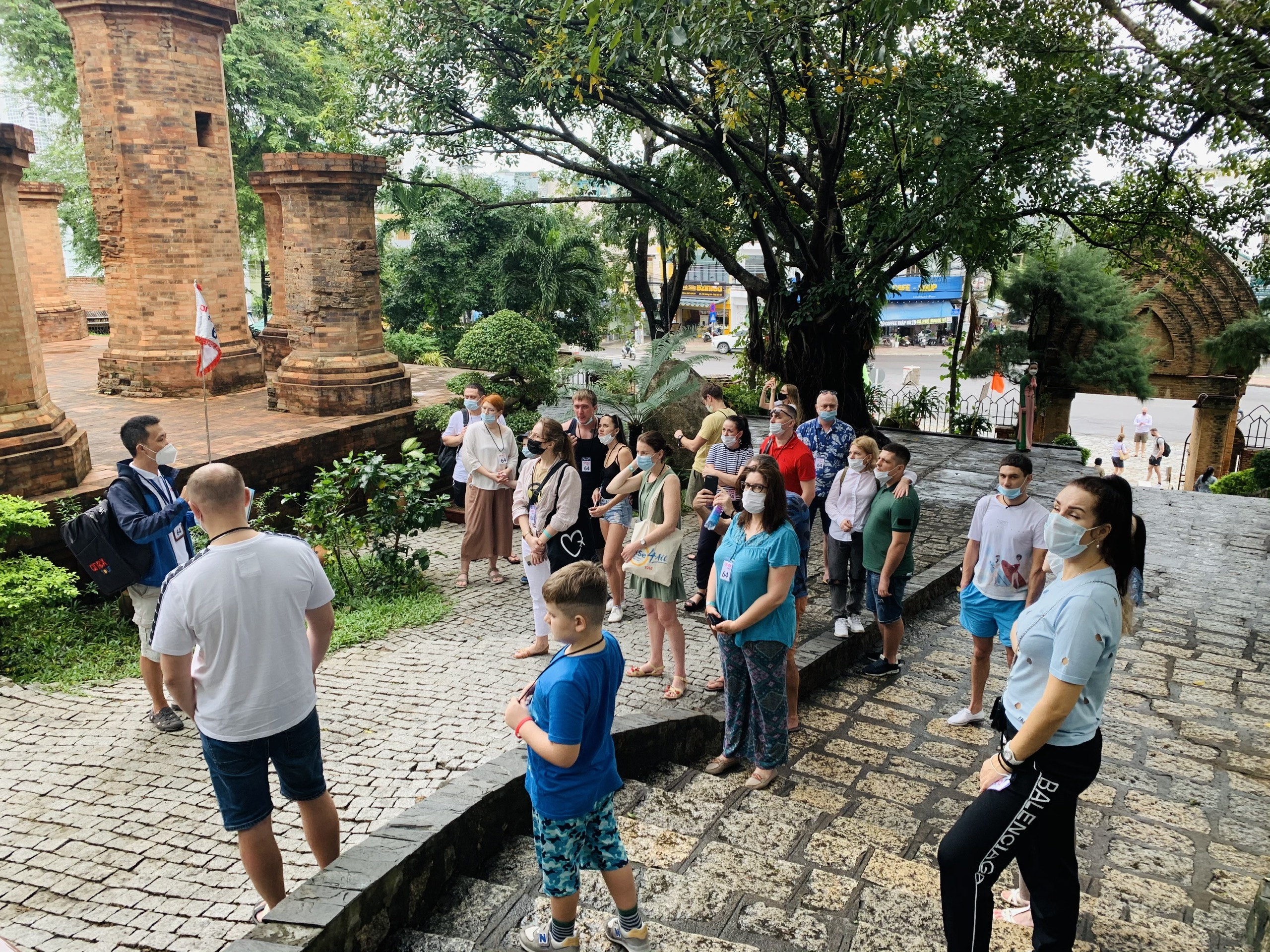 Visiting Ponagar Temple…