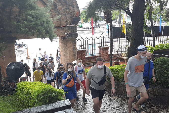 Ponagar Temples and Hon Chong welcome 4,500 tourist arrivals