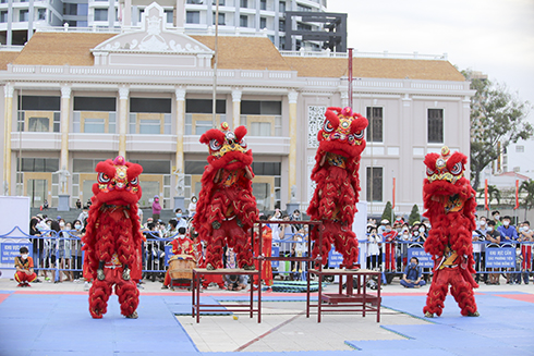 Nha Trang's 26th unicorn-lion-dragon dance festival