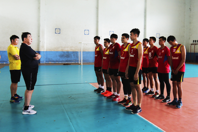 Khanh Hoa's sports teams actively practice