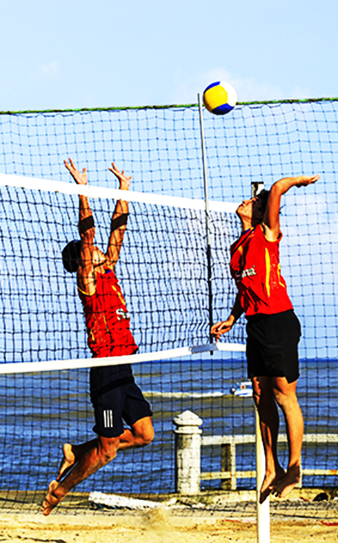 Khanh Hoa athletes, main force of national beach volleyball at SEA Games 31