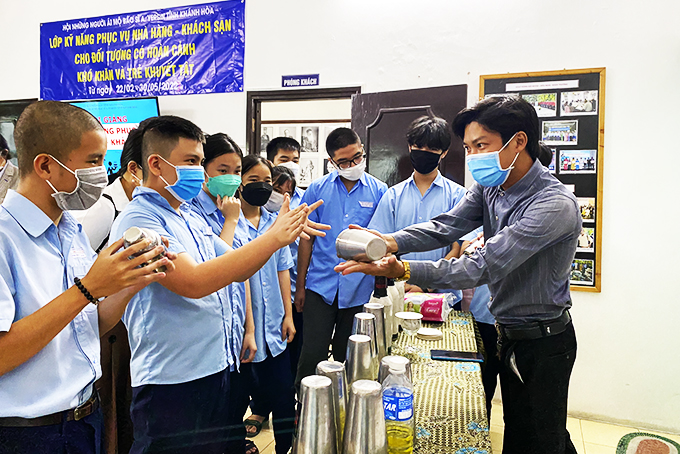 Vocational training assistance for children with disability and those in severe need