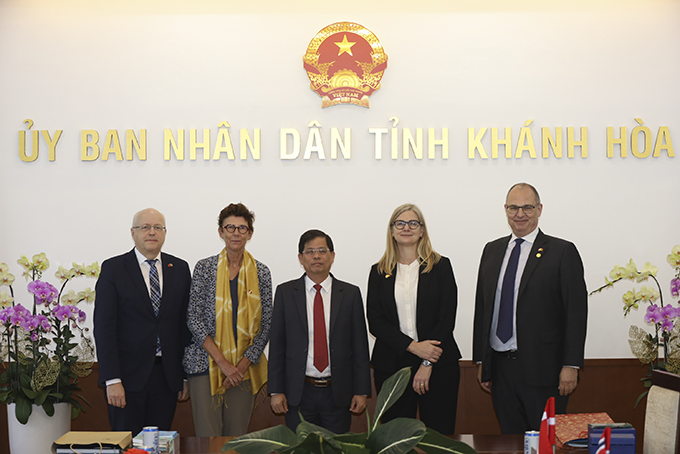 Ambassadors of 4 Nordic countries visit Khanh Hoa