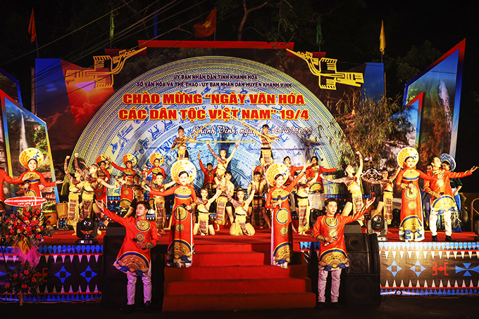 Ethnic cultural features presented at Vietnamese Ethnic Groups' Cultural Day