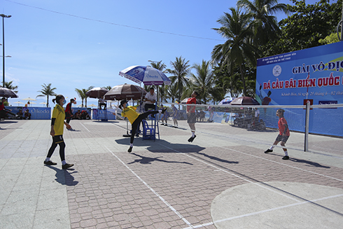 Over 200 players join National Beach Shuttlecock Championship 2022