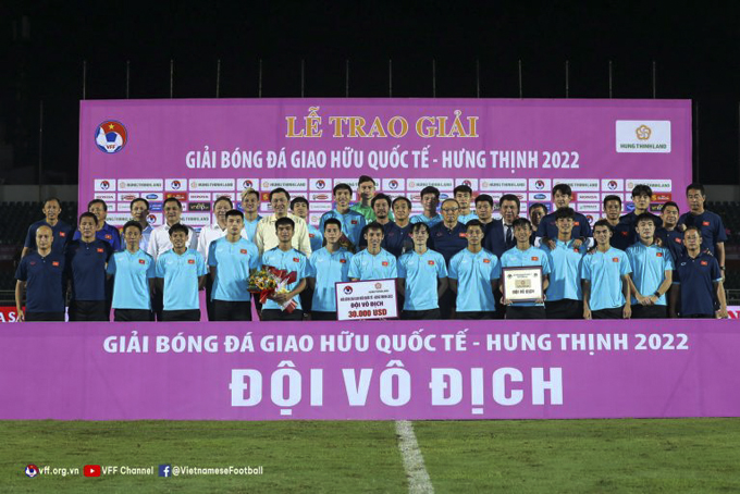 Vietnam win International Friendly Football Tournament
