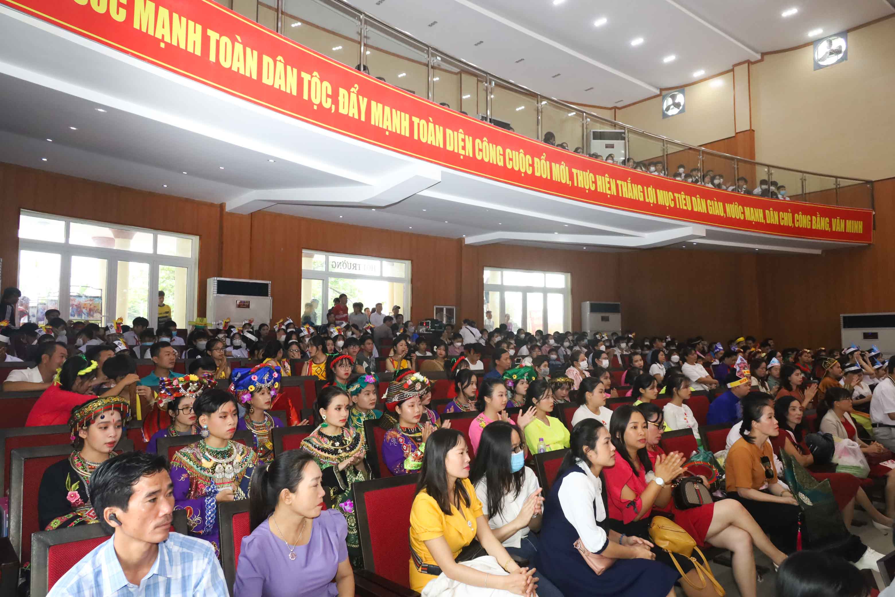 Auditorium filled with audience