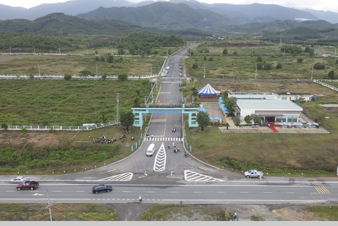 A corner of Song Cau Industrial Cluster