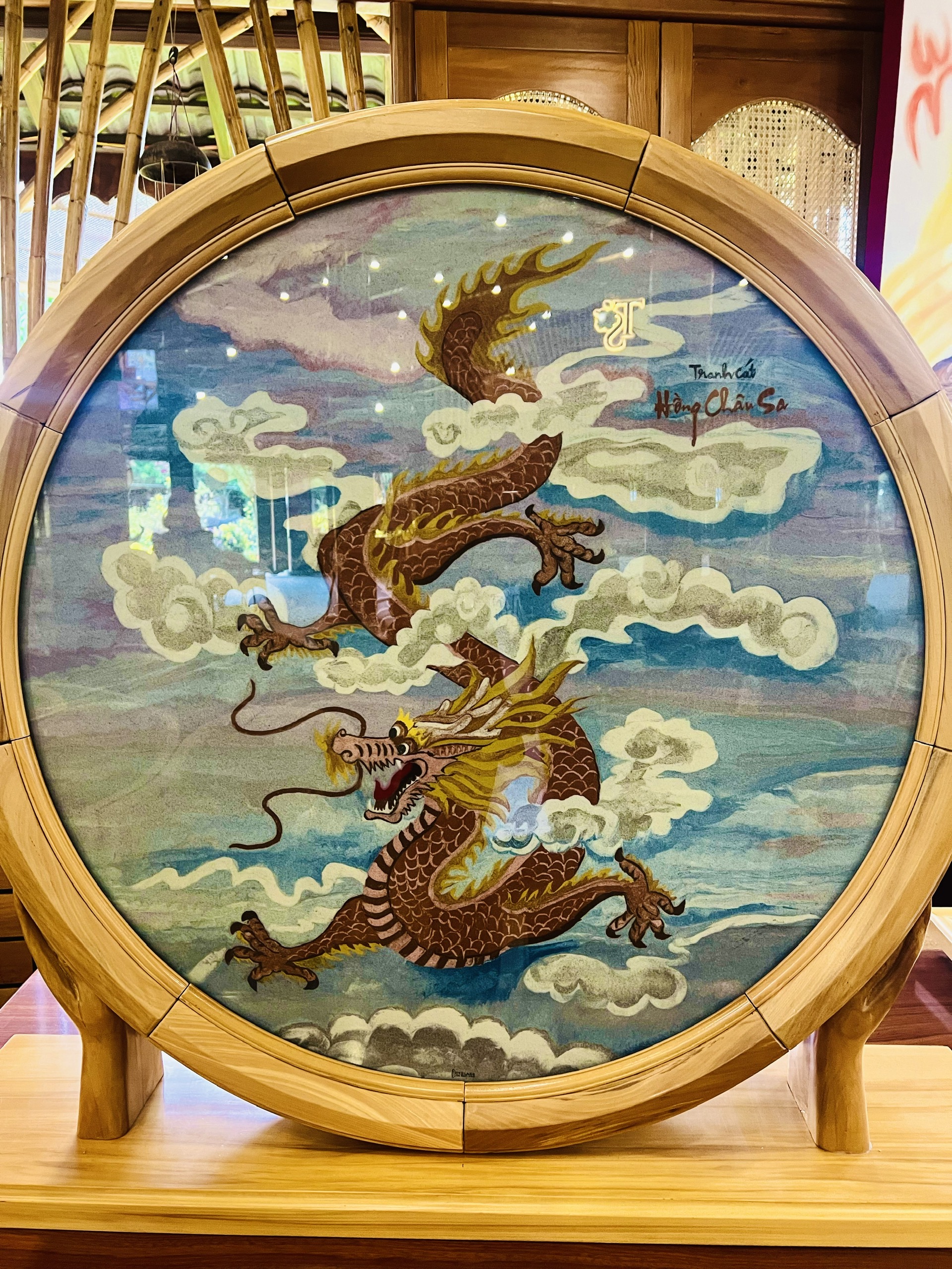 Painting of dragon