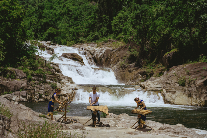 Yang Bay Waterfall, the heart of Yang Bay Tourist Park