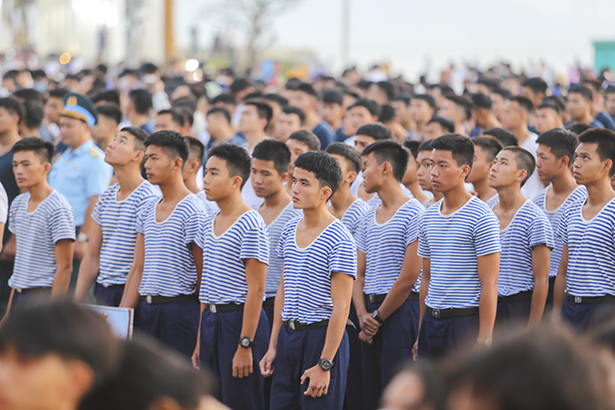 Athletes of Nha Trang City’s armed forces